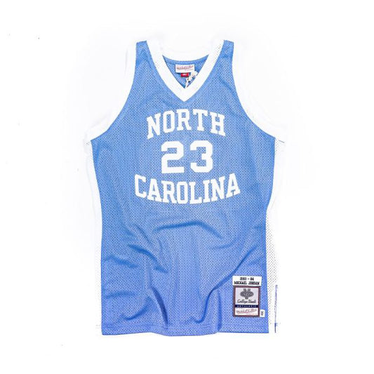 Authentic Jersey Mitchell 'n Ness NCAA Michael Jordan University of North Carolina 1983-84