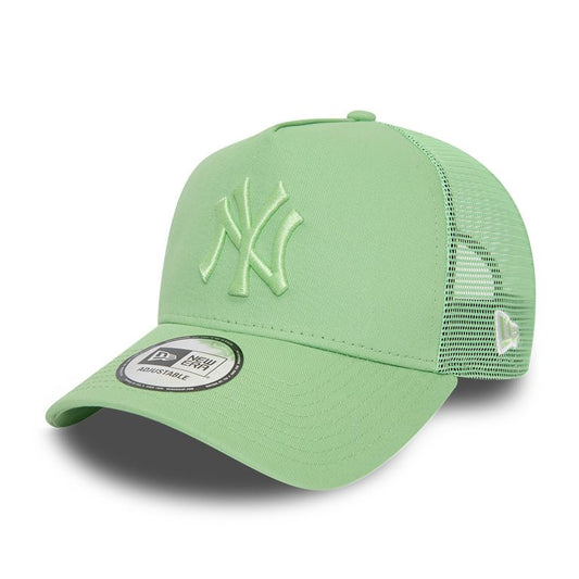 Casquette A-Frame Trucker New York Yankees Tonal Mesh Vert
