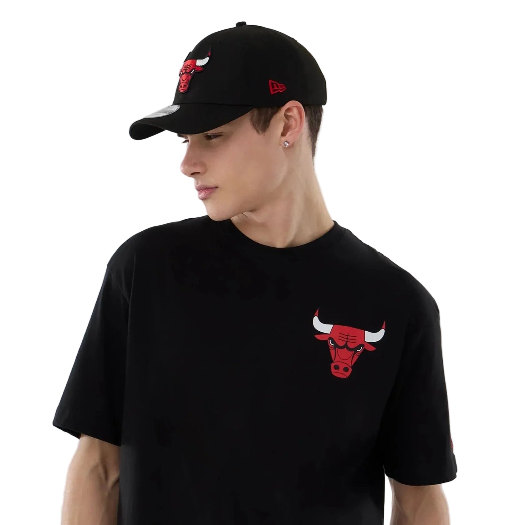 T-Shirt NBA Graphic Chicago Bulls New Era