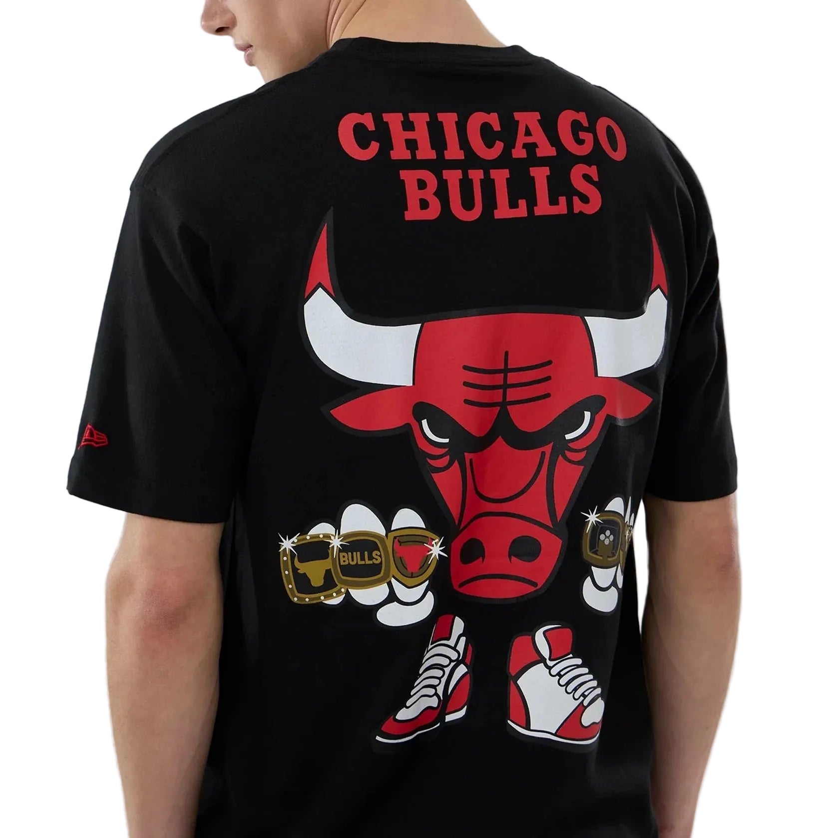 T-Shirt NBA Graphic Chicago Bulls New Era