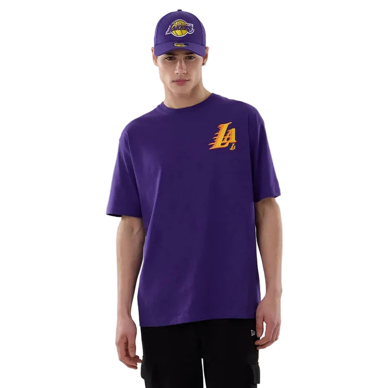 T-Shirt NBA Graphic L.A Lakers New Era