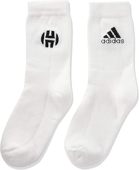 HARDEN BB SOCKS WHT/BLK