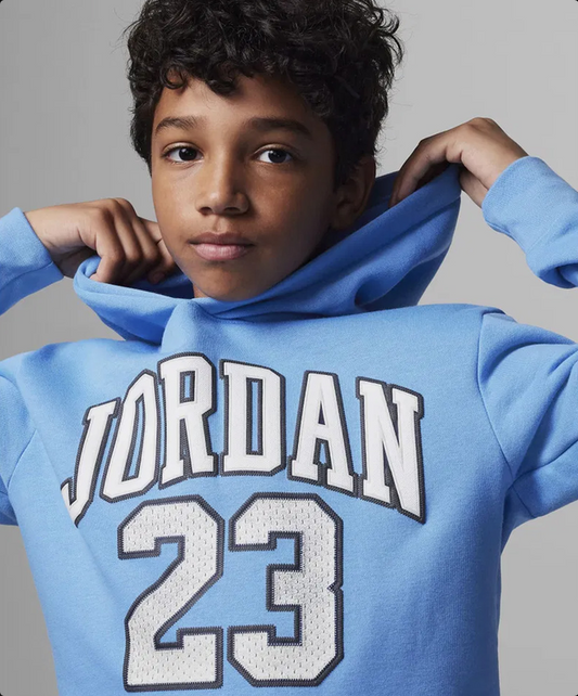 Sweat à Capuche Enfant Jordan HBR Blue