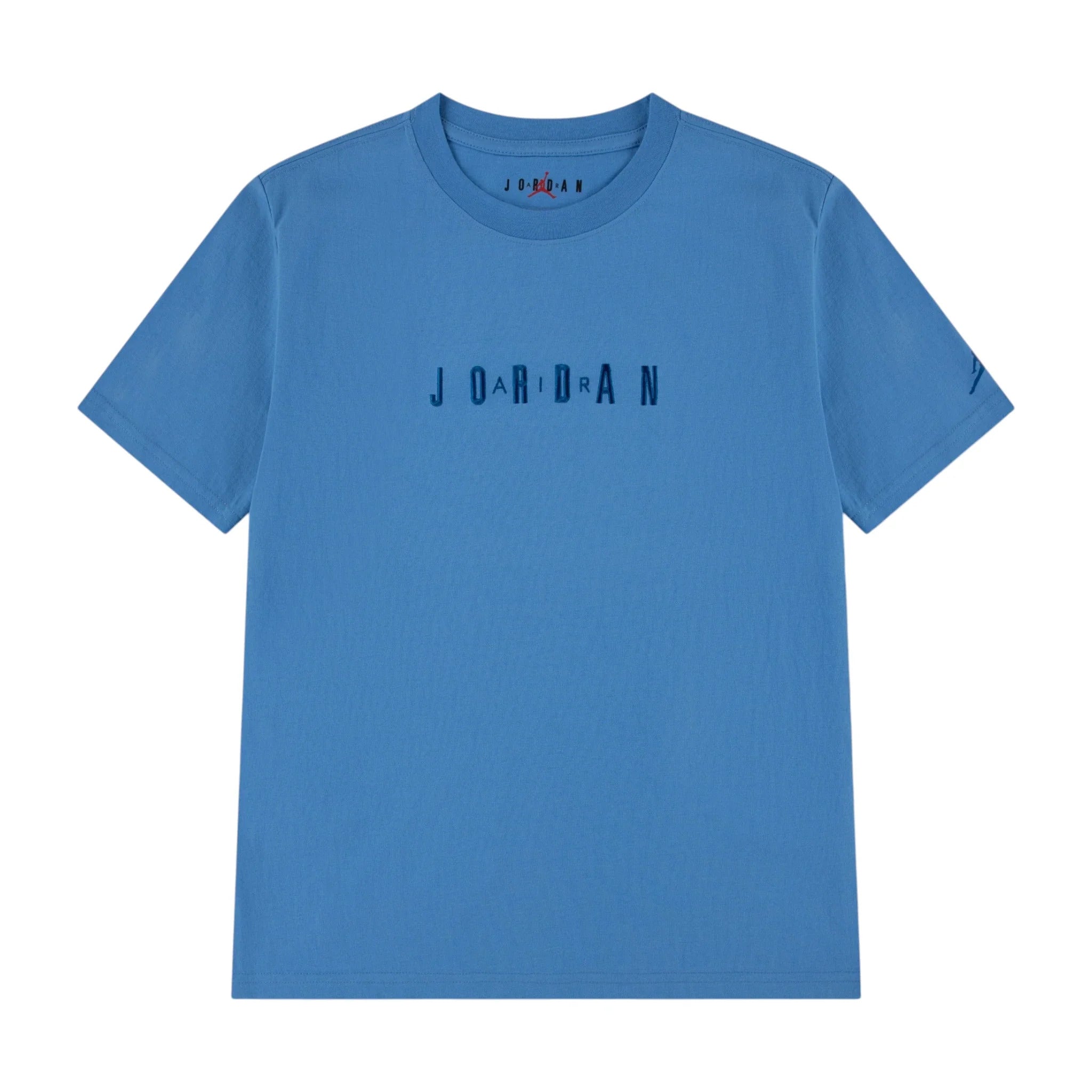 Jordan Wordmark EMB White Children's T-Shirt 