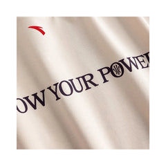 Anta KAI T-Shirt "Know Your Power" beige
