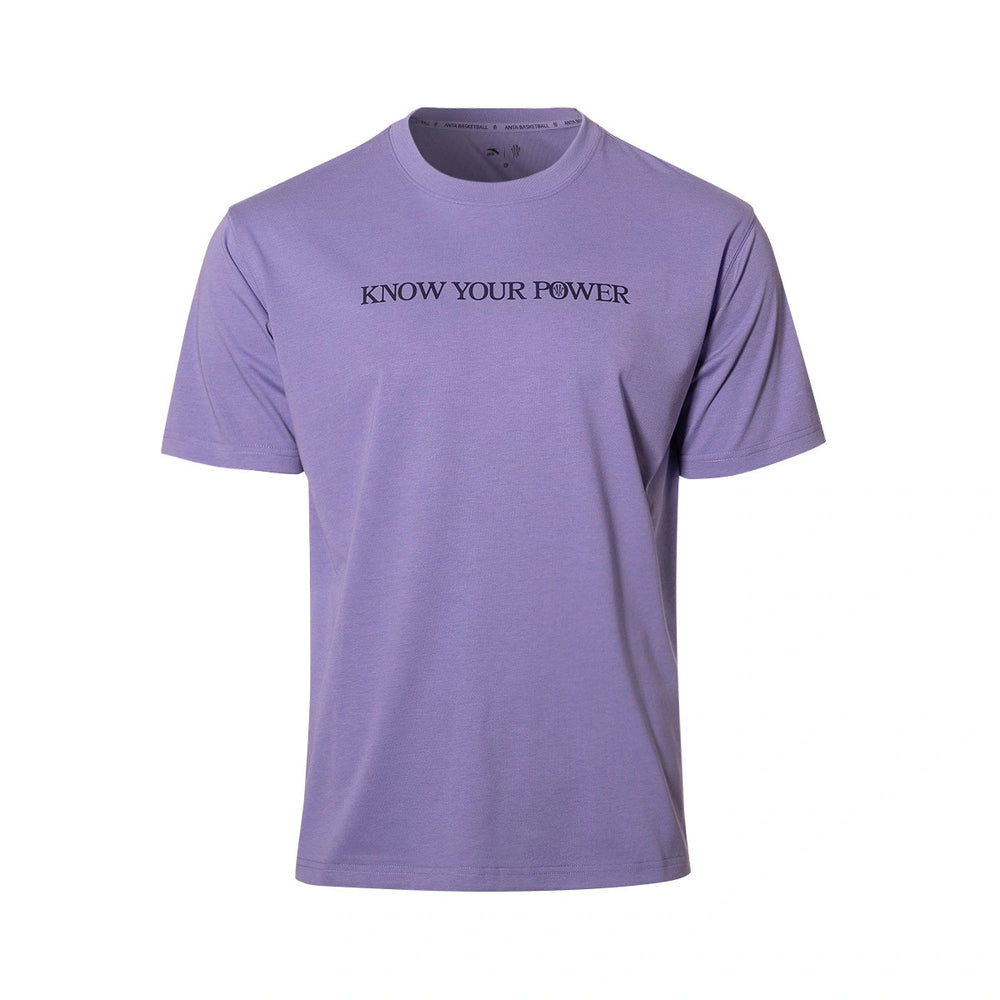 Anta KAI T-Shirt "Know Your Power" violet