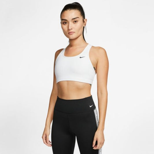 BRASSIERE NIKE SWOOSH  FEMME NON REMBOURRÉE   - WHITE