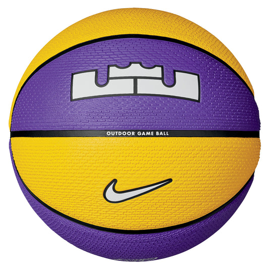 Ballon de Basketball Nike Playground 2.0 8P Lebron JAMES Violet & Jaune