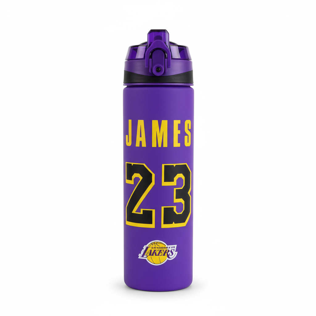 NBA 700 ML LeBron James Los Angeles Lakers Water Bottle