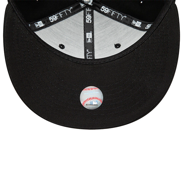 Casquette 59Fifty Fitted Chicago White Sox MLB Black on Black
