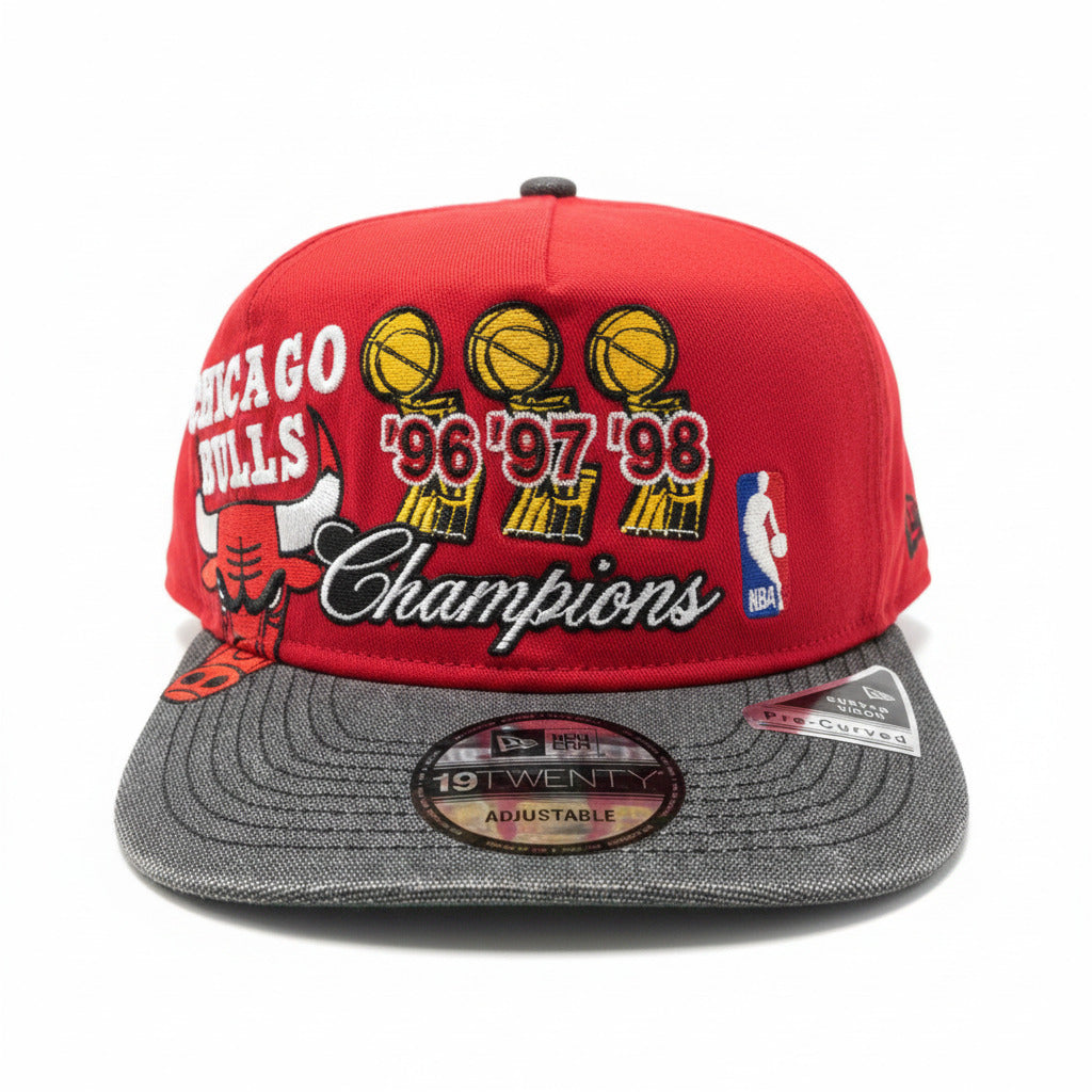 Casquette Hardwood Classics 19Twenty Adjustable Chicago Bulls Champions