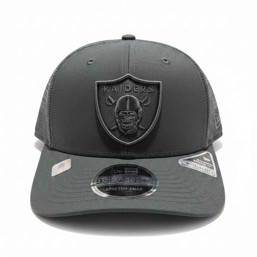 Casquette New Era 9Seventy Stretch Las Vegas Raiders grise