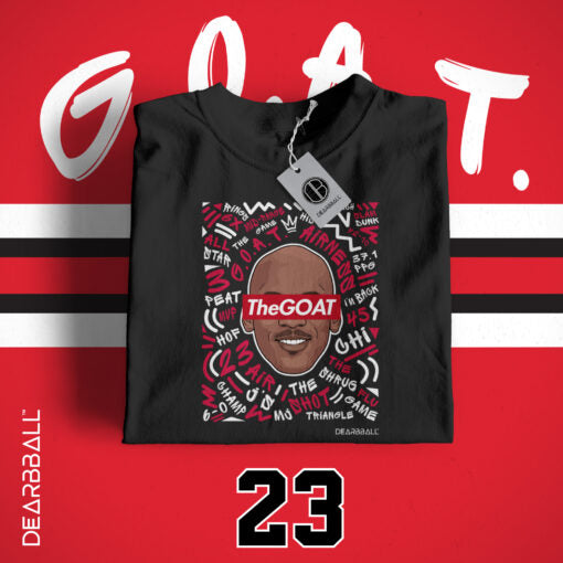 DearBBall T-Shirt - THE GOAT WORDS MATTER Noir