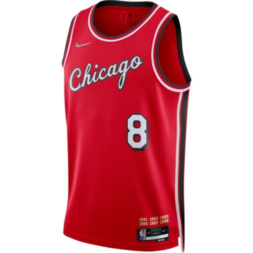 Maillot NBA Zach Lavine Bulls Nike City Edition Mixtape swingman