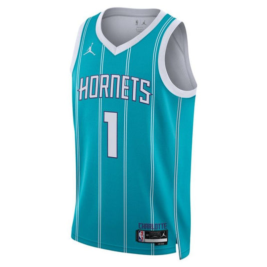 Maillot Jordan Nba Icon 23-24 Lamelo Ball Hornets 