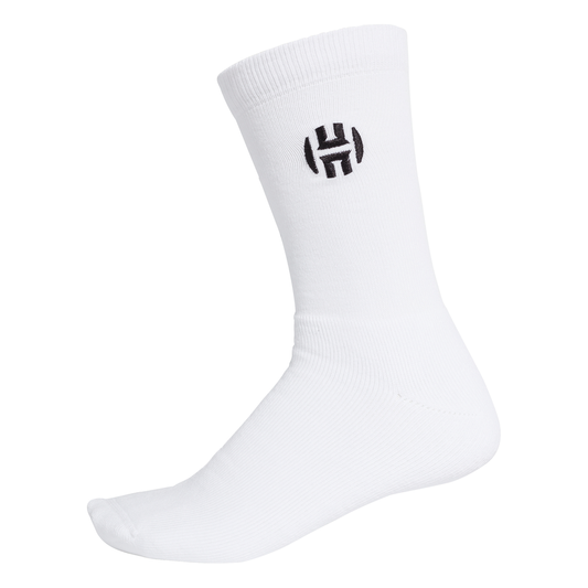 HARDEN BB SOCKS WHT/BLK