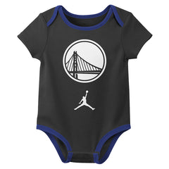 Jordan 3 Piece Creeper Set Golden States Warriors