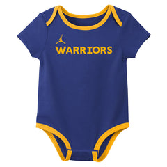 Jordan 3 Piece Creeper Set Golden States Warriors
