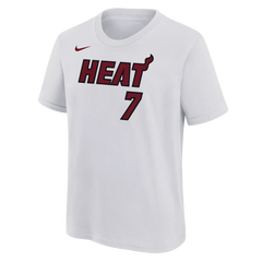 Giannis Antetokounmpo Nike Miami HEAT association Enfant Name & Number Tee