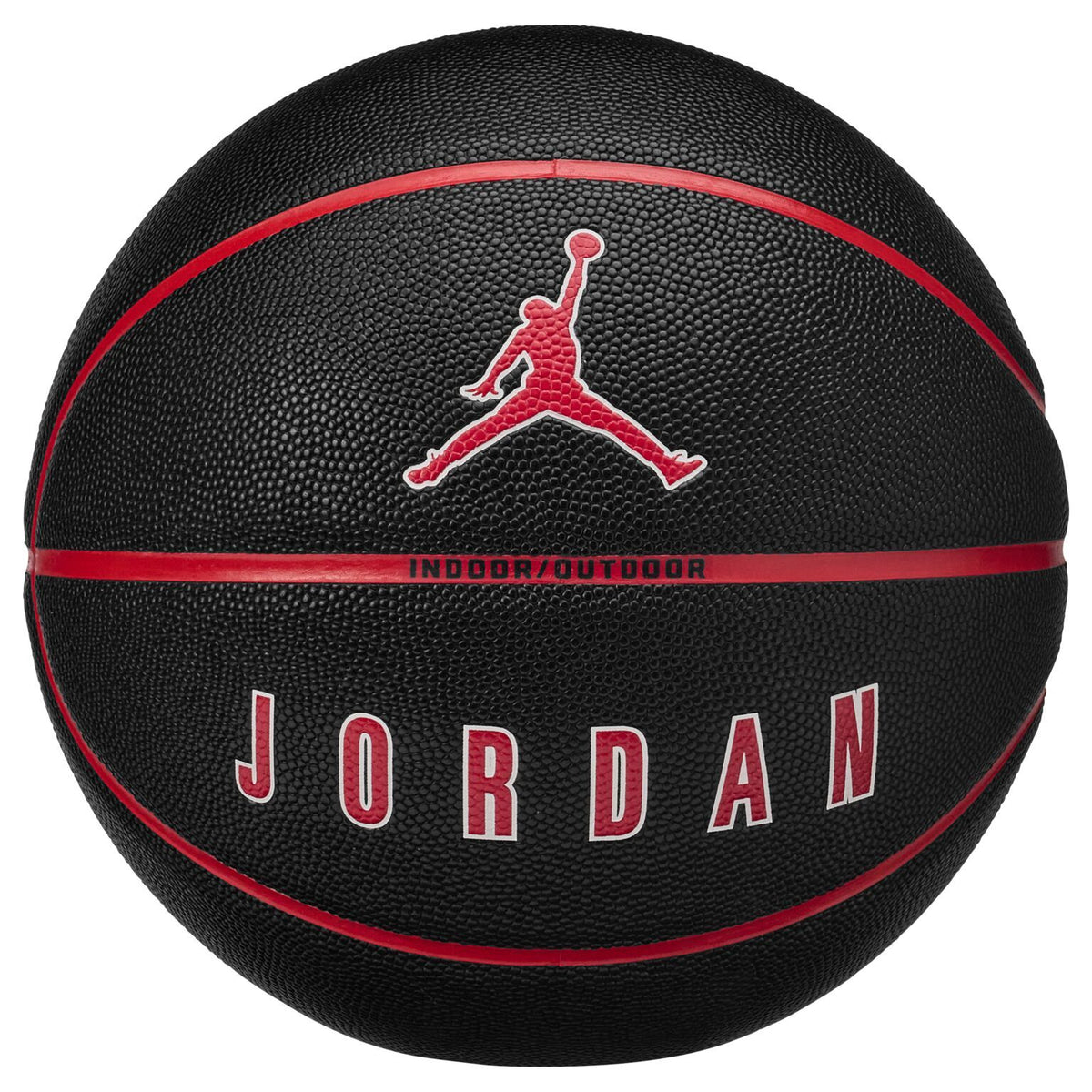 Ballon Basketball Jordan Ultimate 2.0 8P Deflated Black Red