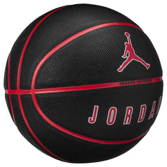 Ballon Basketball Jordan Ultimate 2.0 8P Deflated Black Red