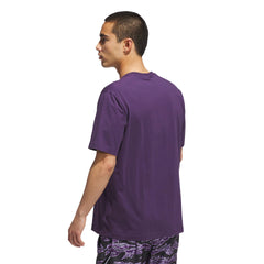 T-Shirt Adidas Basketball Violet