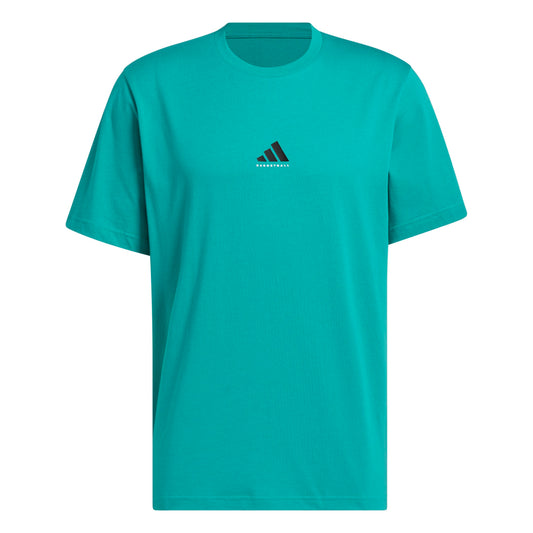 T-Shirt Adidas Basketball Aqua