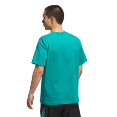 T-Shirt Adidas Basketball Aqua