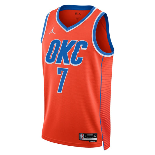 Maillot Enfant NBA Oklahoma City Thunder Statement Chet Holmgren