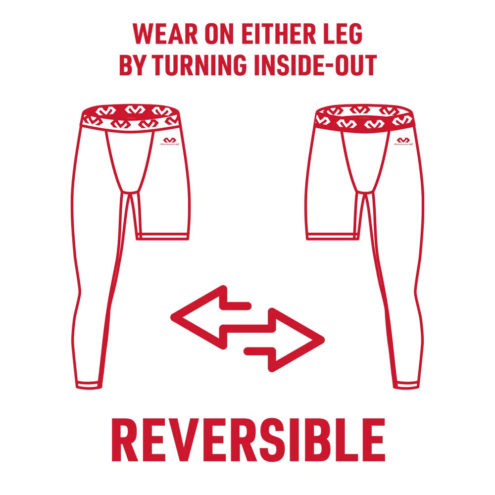 Compression One Leg Mc David Reversible White