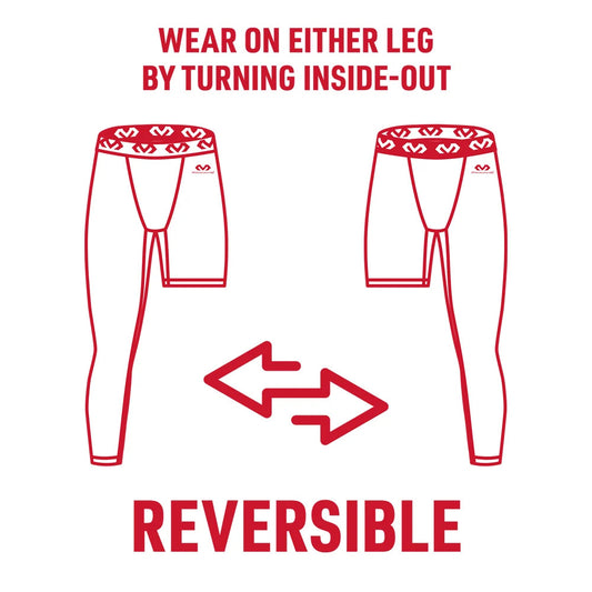 Compression One Leg Mc David Reversible White