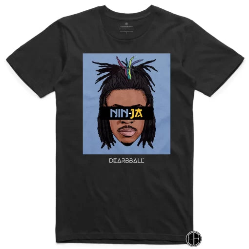 DearBBall T-Shirt - NIN-JA New Hair Cut Edition Black