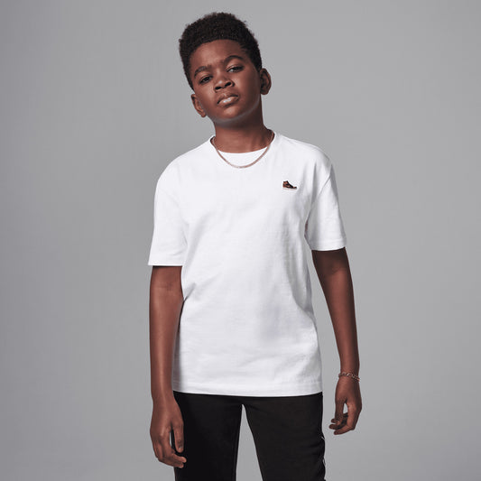 T-shirt Enfant Air Jordan 1 Patch White