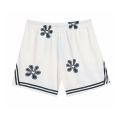 Rigorer Short Flower Blanc
