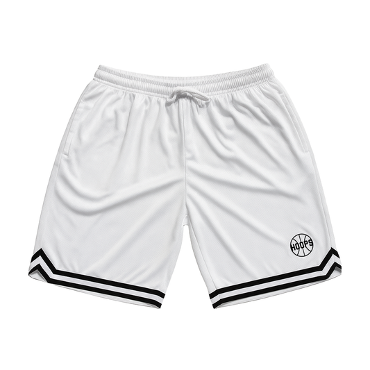 Short Hoops Blanc