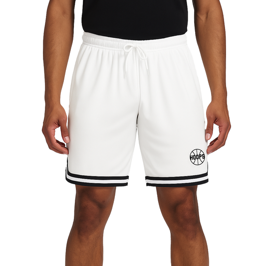 Short Hoops Blanc