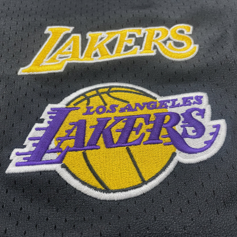 Short New Era mesh Los Angeles Lakers Noir