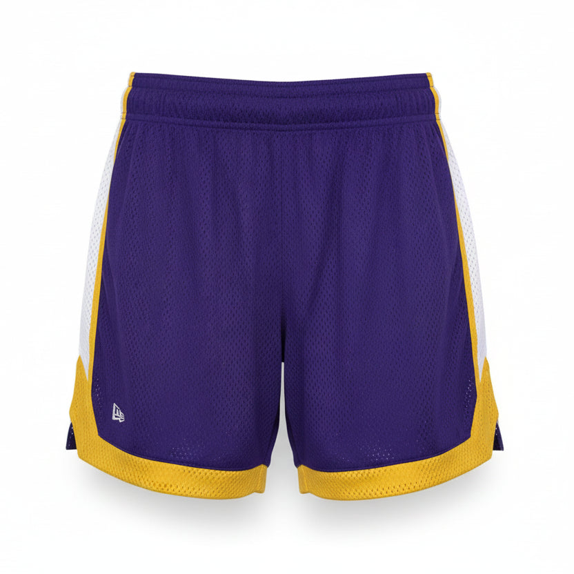 Short New Era mesh Los Angeles Lakers violet 