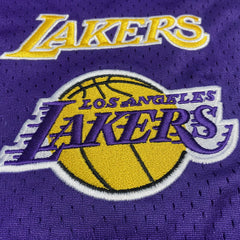 Short New Era mesh Los Angeles Lakers violet 