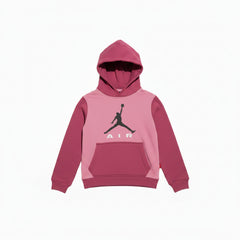 Sweat à Capuche Enfant Jordan Air University Pink