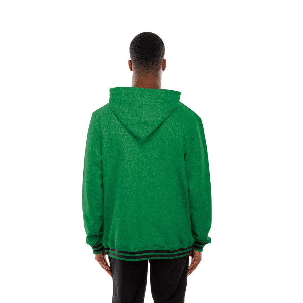 Sweat à capuche New Era Throwback Boston Celtics