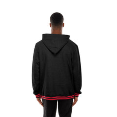 Sweat à capuche New Era Throwback Chicago Bulls