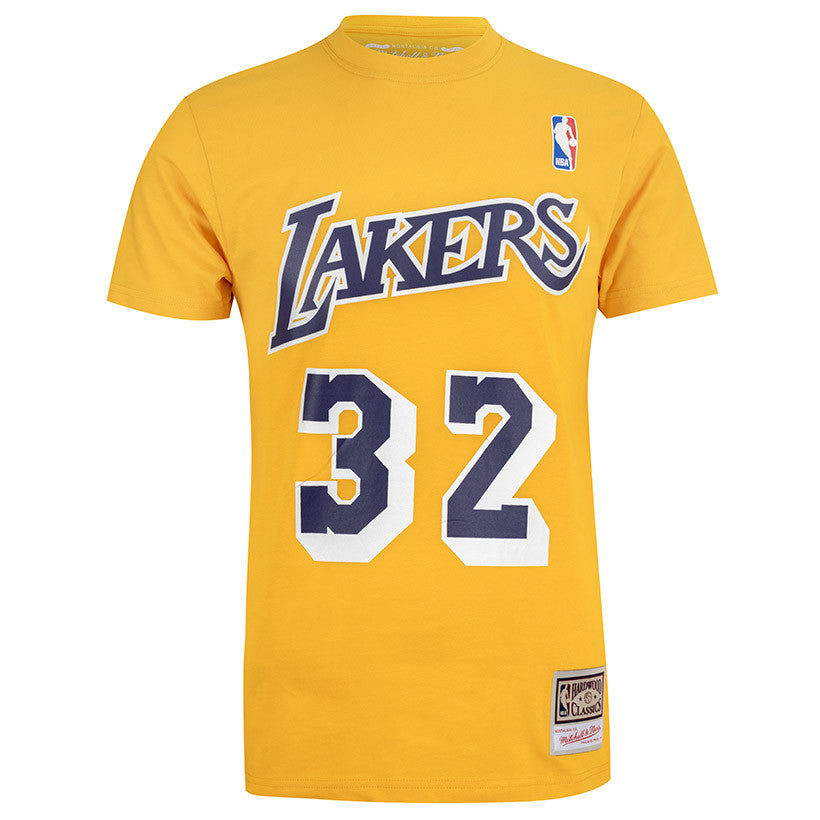 T-Shirt M&N  Name & Number Magic Johnson