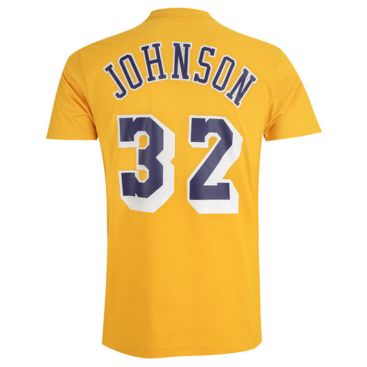 T-Shirt M&N  Name & Number Magic Johnson
