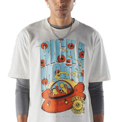 T-shirt New Era Rick&Morty beige