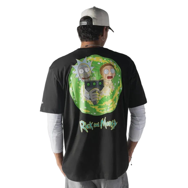 T-shirt New Era Rick&Morty noir