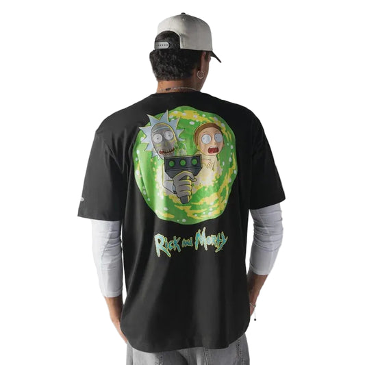 T-shirt New Era Rick&Morty noir
