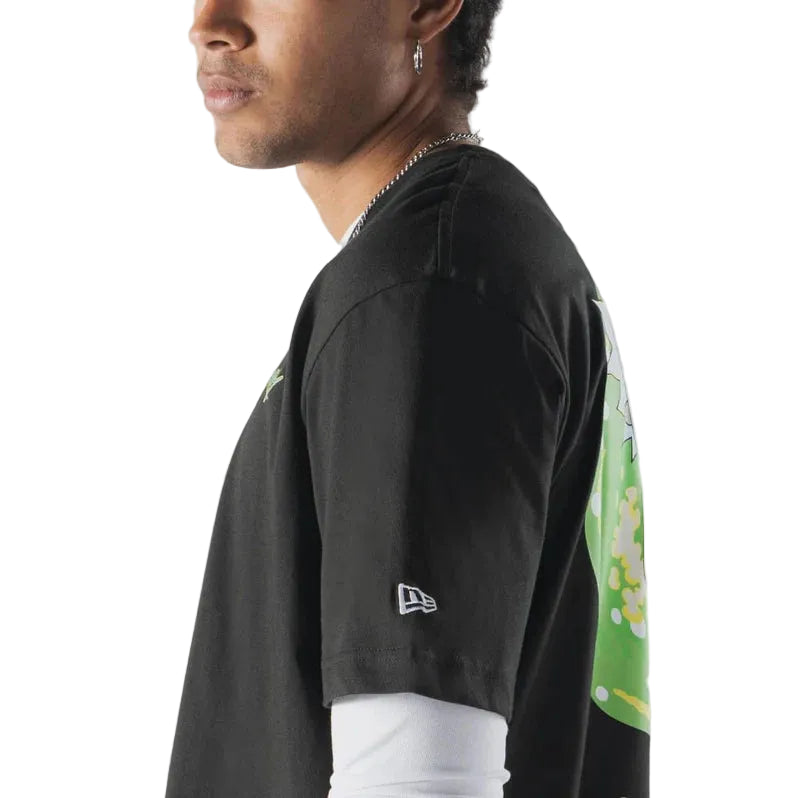 T-shirt New Era Rick&Morty noir