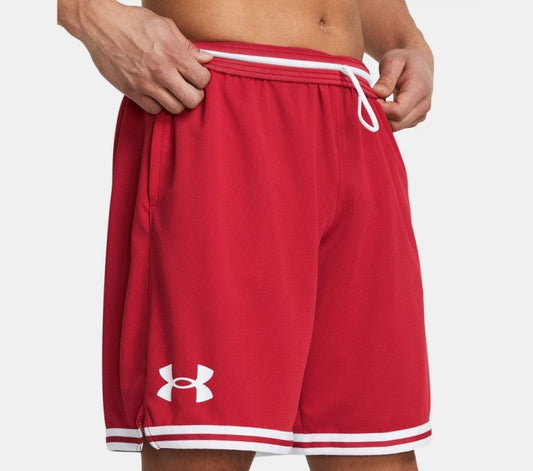 Short Under Armour Basketball Zone red