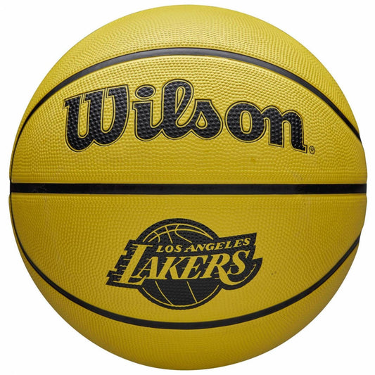 Ballon de Basket Wilson NBA Team Tribute Solid Lakers T5